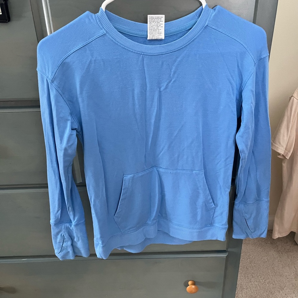 Kids All in Motion Sky Blue Crewneck Top